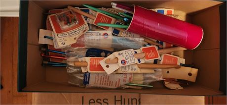 Variety Of Crochet & Knitting Needles
