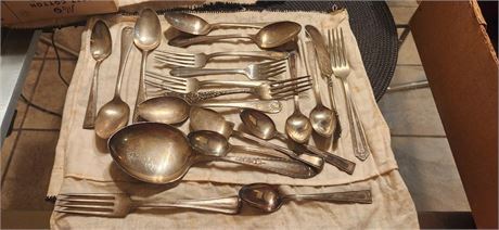 Lot of Siver plate