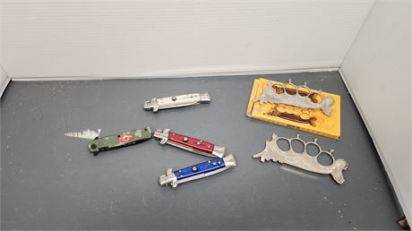 Various Knives & Misc.