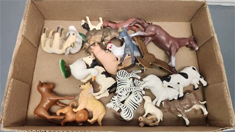 Various Toy Animals