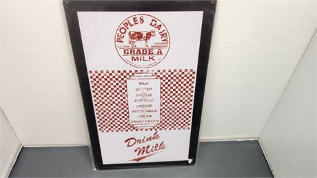 Collectible Metal Sign