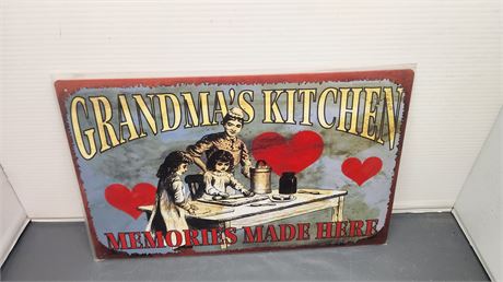 Collectible Metal Sign