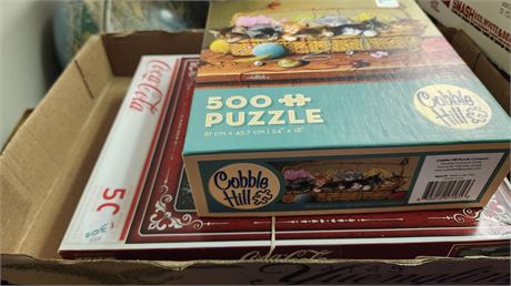 Lot Of Various Puzzles
