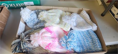 Lot Of Knit Winter Hats