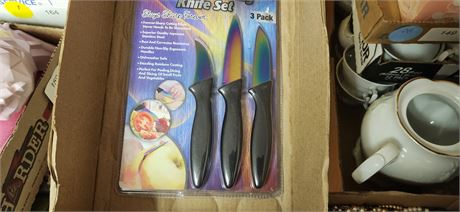 Rainbow Paring Knife Set