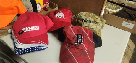 Lot Of Various Baseball Hats