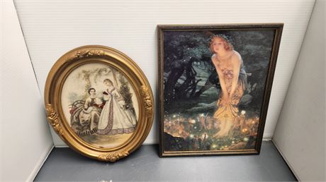 Mid Summer Eve Framed Picture & Victorian Framed Picture