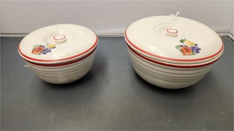 2 Bake Oven Bowls