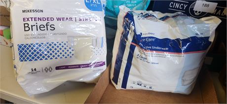 Extended Wear XL Disposable  Adult Underwear