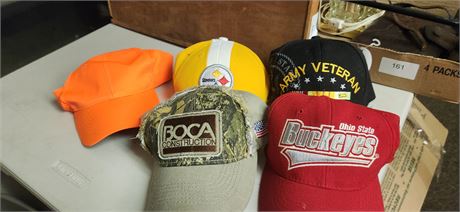 Lot Of Various Baseball Hats