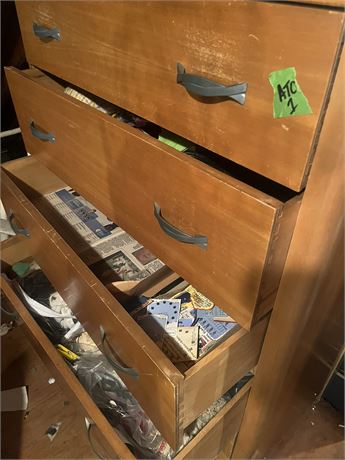 Drawers of Sewing Supplies (Dresser optional)