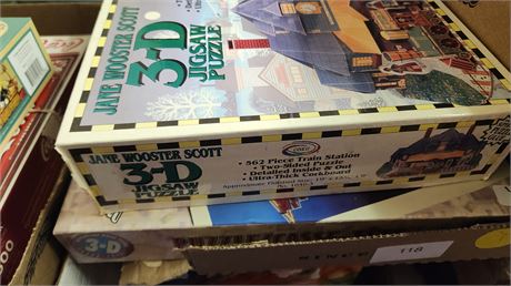 Lot Of Various Puzzles