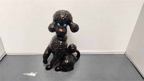 Ceramic Poodle Statue