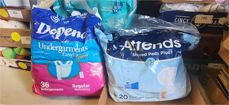 Disposable Adult Underwear. Size L/XL