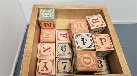 Lot Of Wood Blocks
