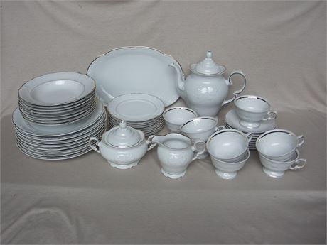 Royal Kent China Set. Service For 8 With Extras