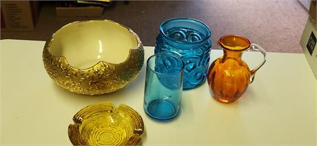 Lot Of Collectible Unmarked Glassware