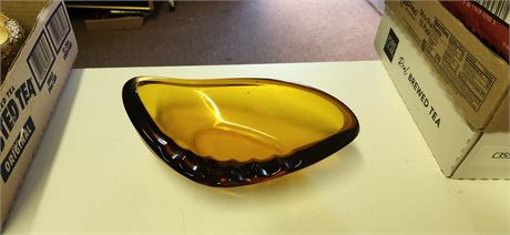 Vintage Glass Ashtray