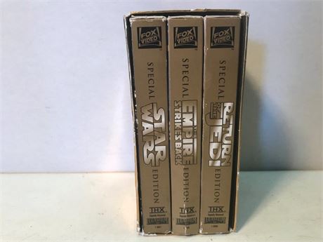 Star Wars Special Edition VHS Set