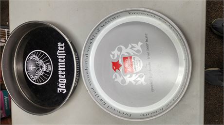 Old Milwaukee Beer & Jagermeister Serving Tray