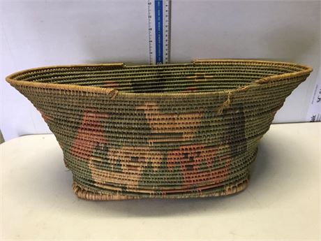 Woven Dog Basket