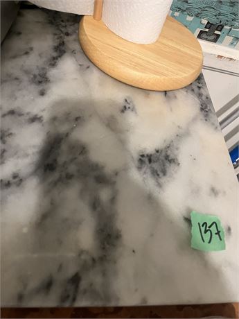 Cutting Board, Paper Towel Holder