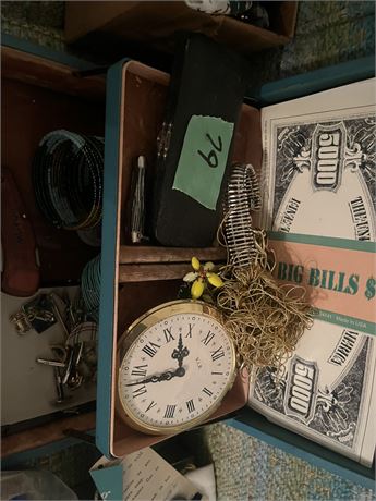 Jewelry Box and Contents