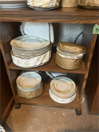 Wheeled Shelving (Contents not included)