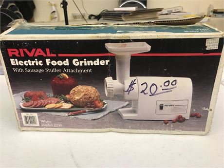 Rival Electric Food Grinder