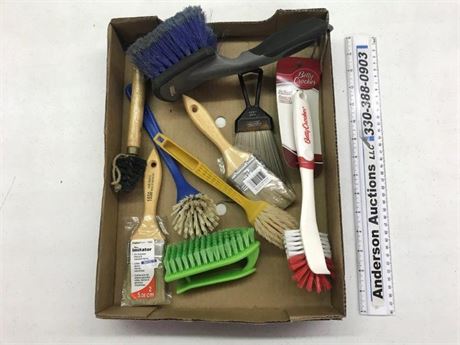 Flat of Brushes