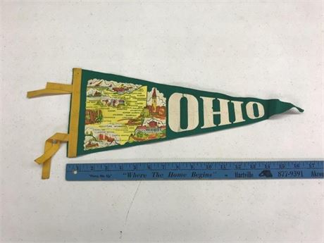 Vintage Ohio Pennant