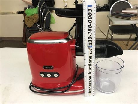 Orfeld Masticating Juicer