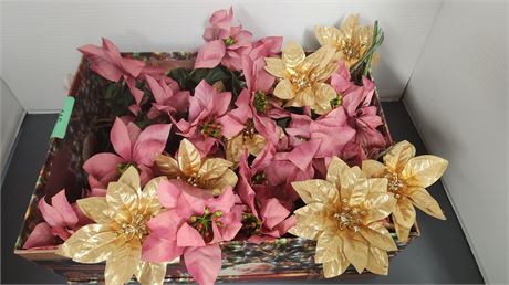 Lot Of Artificial Flowers