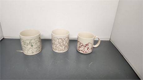 3 Unique Coffee Mugs