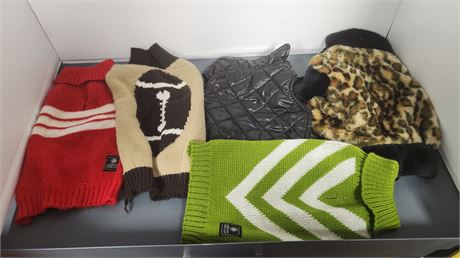 Misc. Dog Clothes. 2 American Kennel Club Sweaters