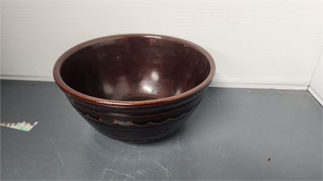 Brown Stoneware Bowl