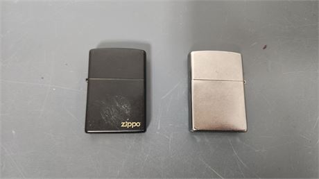 2 Zippo Lighters