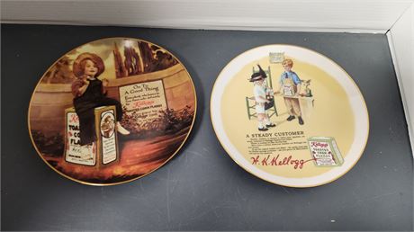 Kellogg's Nostalgic Collection Various Collector Plates