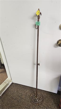 Wrought Iron Coat Rack
