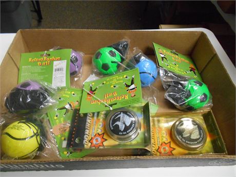 Dominator Yo-Yo's & Return Ban Ban Balls