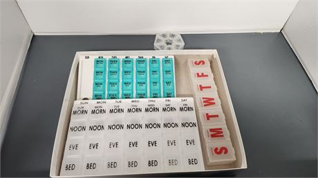 Variety Of Medication Organizers