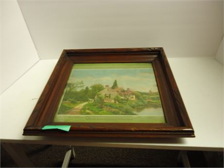 Wood Framed Picture