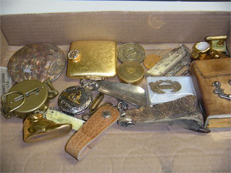 Vintage Compass & Compacts & Collectibles