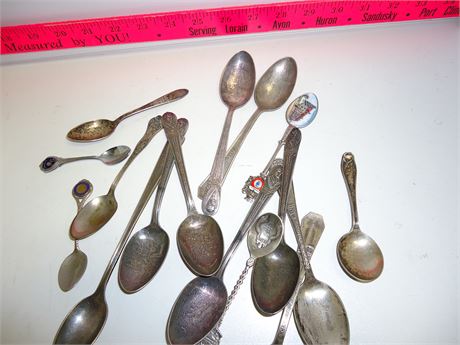 Various Collectible Spoons