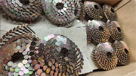 Box Of Rolls Of Roofing Nails