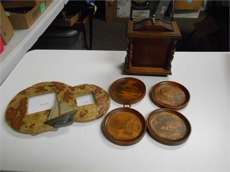 Rustic Wooden Country Cottage Wood Art Plaques & Misc. Collectibles