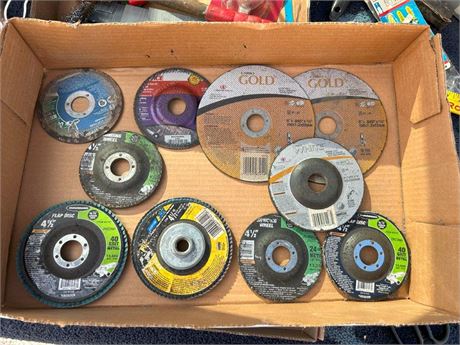 Flat of Grinder Wheels