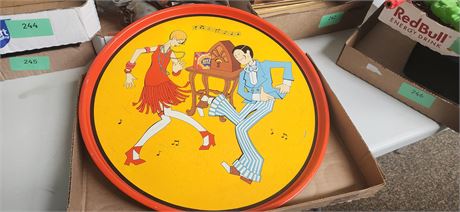 Vintage Ritz Metal Serving Tray
