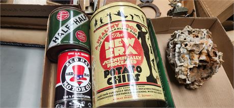 Vintage Tin & Oil Cans