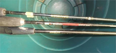 Zebra & Rhino & Zebco Fishing Rods